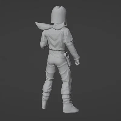 Android 17 (DBZ) – Mô hình figurine in 3D