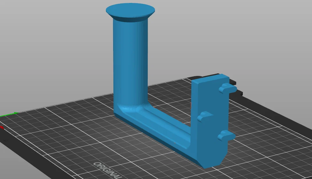 Giá treo cuộn nhựa 3D cho bảng IKEA SKÅDIS tiện lợi - Image 1