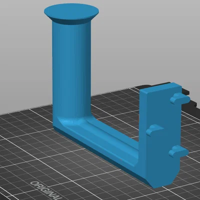 Giá treo cuộn nhựa 3D cho bảng IKEA SKÅDIS tiện lợi