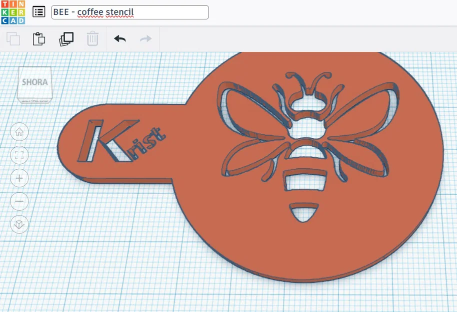 Khuôn tạo hình bọt cà phê hình chú ong in 3D độc đáo - Image 2