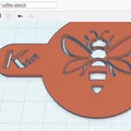 Khuôn tạo hình bọt cà phê hình chú ong in 3D độc đáo - Thumbnail 2