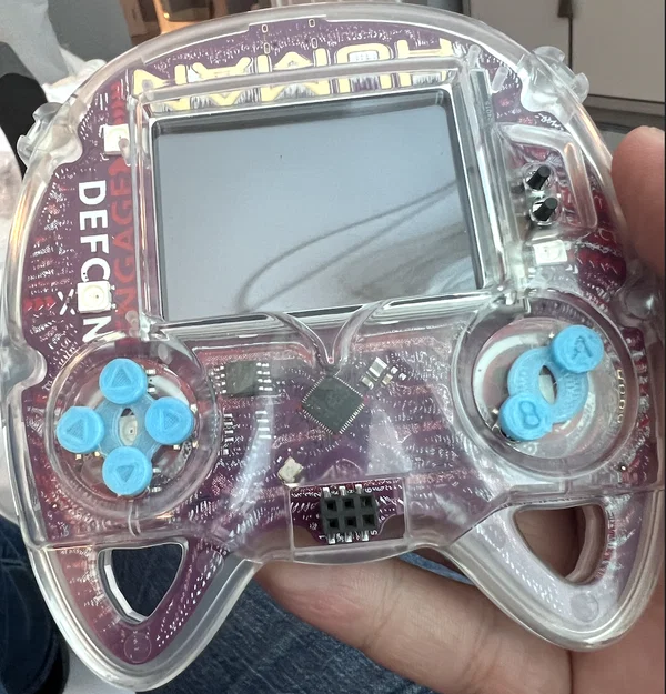 Nút DEFCON 32 Badge Buttons (D-Pad & A/B) - Image 1