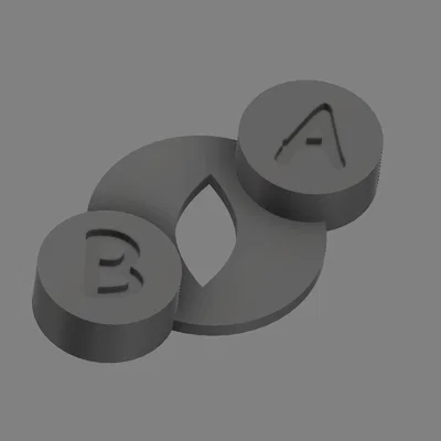 Nút DEFCON 32 Badge Buttons (D-Pad & A/B)