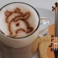 Khuôn tạo hình cà phê hình chú mèo dễ thương (KATZE coffee stencil) - Thumbnail 2