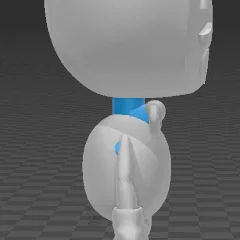 Mô hình Bendy 3D - Nhân vật quỷ nhỏ nhảy múa độc đáo