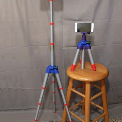 Chân Tripod Điện Thoại Nhỏ Gọn Size Đầy Đủ (33–116cm)