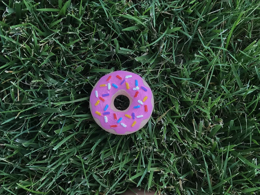 Mô hình bánh Donut 3D trang trí siêu đáng yêu - Image 1