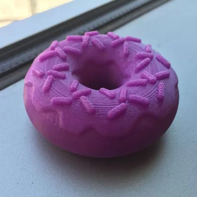 Mô hình bánh Donut 3D trang trí siêu đáng yêu