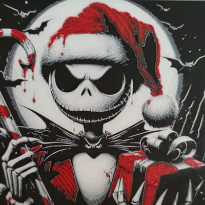 Hueforge Jack Skellington