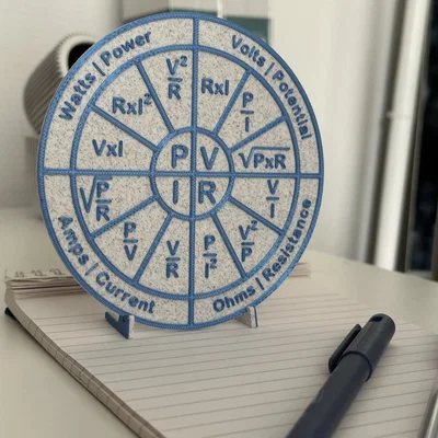 Bảng tra cứu định luật Ohm 3D - Công cụ hỗ trợ điện tử đắc lực