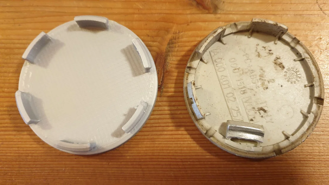 Nắp chụp moay-ơ SMART 60 mm / Center Wheel Cap SMART 60 mm - Image 2