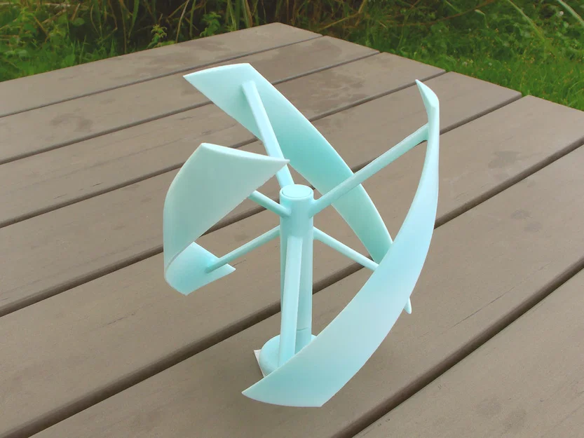 Tuabin gió xoắn Helical Wind Turbine (PiP) - Image 2