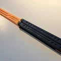 Bản Replica Winter Nautilus Balisong - Thumbnail 1