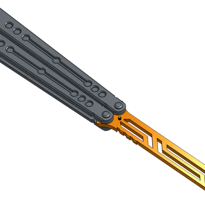 Bản Replica Winter Nautilus Balisong