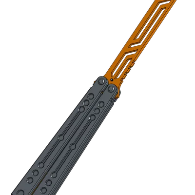 Bản Replica Winter Nautilus Balisong