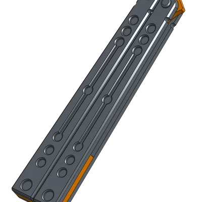 Bản Replica Winter Nautilus Balisong