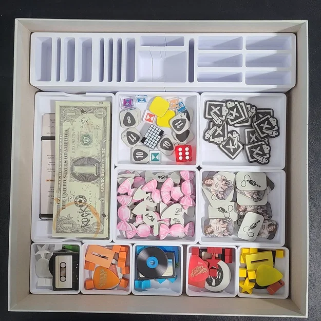 Organizer Rock Hard 1977 (Bộ khay sắp xếp phụ kiện) - Image 1