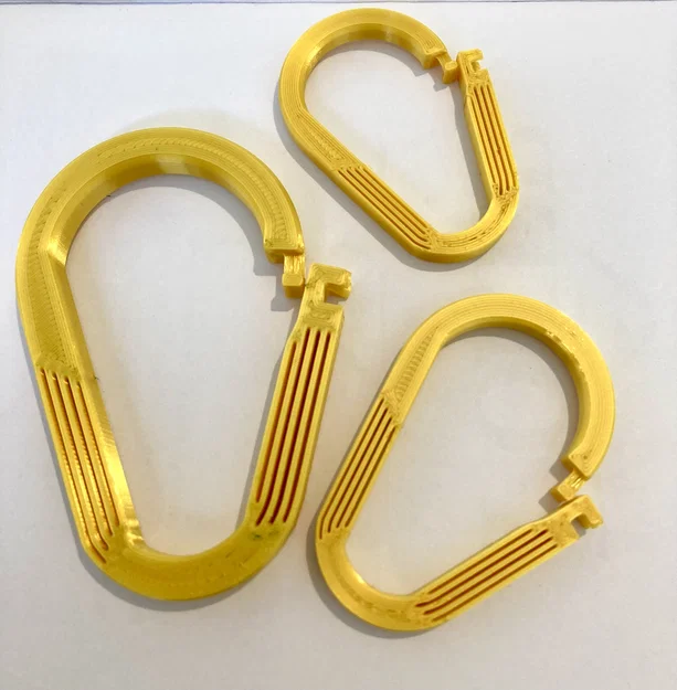 Karabina/Carabiner print-in-place - nhiều kích cỡ - Image 4