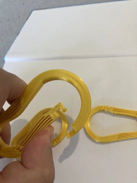 Karabina/Carabiner print-in-place - nhiều kích cỡ - Image 5