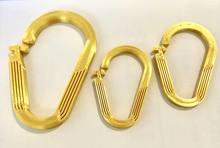 Karabina/Carabiner print-in-place - nhiều kích cỡ - Image 6