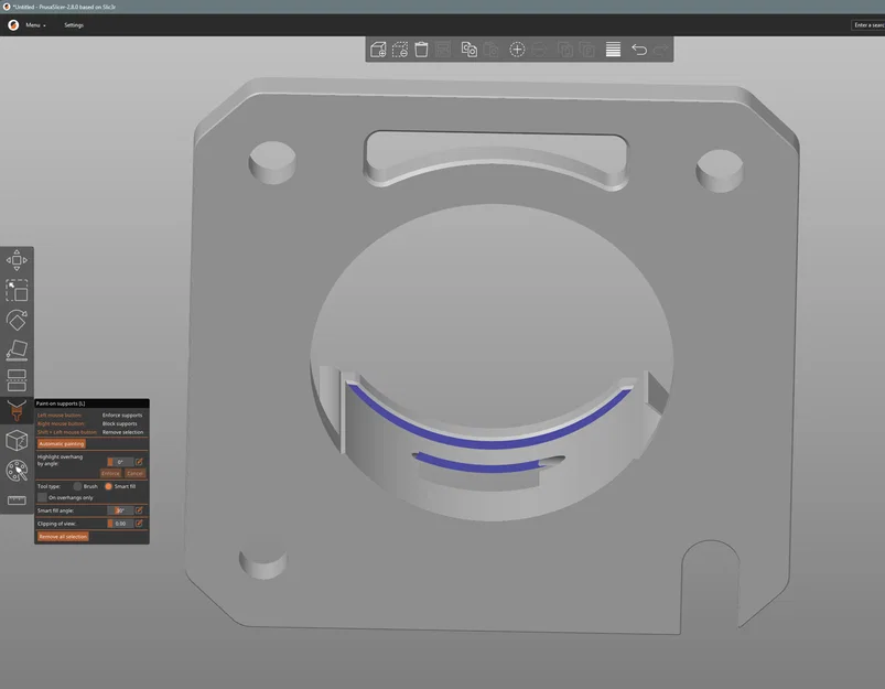 XL Nextruder Super Constrained Main Plate/Idler Lever (Bản mod in flex 60A–75A) - Image 5