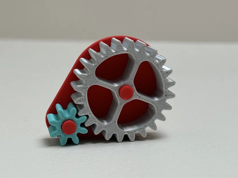 Mô hình bánh răng đơn giản (Simple Gears) - Học về tỷ số truyền - Image 1