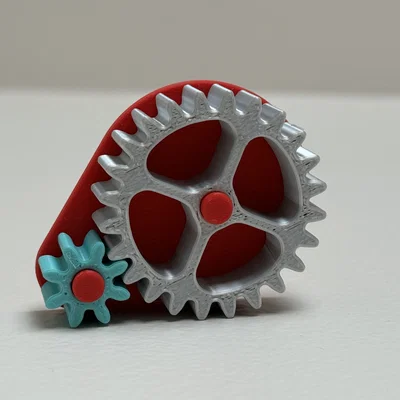 Mô hình bánh răng đơn giản (Simple Gears) - Học về tỷ số truyền