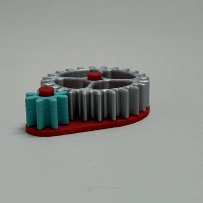 Mô hình bánh răng đơn giản (Simple Gears) - Học về tỷ số truyền