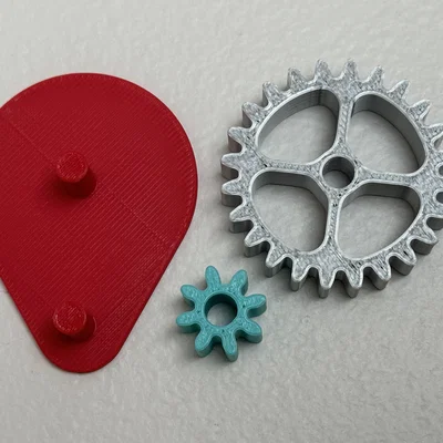 Mô hình bánh răng đơn giản (Simple Gears) - Học về tỷ số truyền
