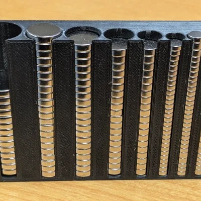 Khay đựng nam châm đa năng (Magnet Holder) - Thiết kế in 3D gọn gàng