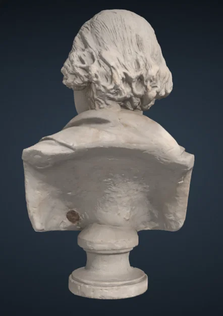 Mô hình 3D tượng bán thân George Washington (Smithsonian Archive) - Image 2