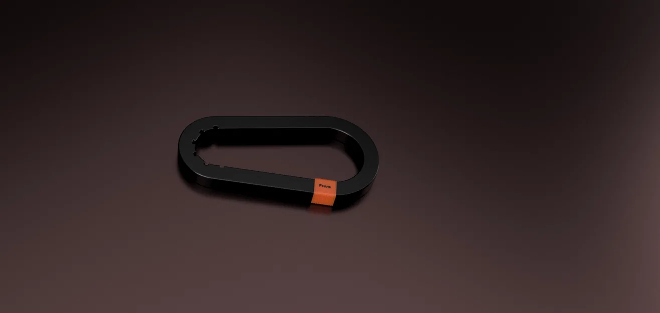 Mẫu móc khóa carabiner 2 phần in 3D tiện dụng - Image 2
