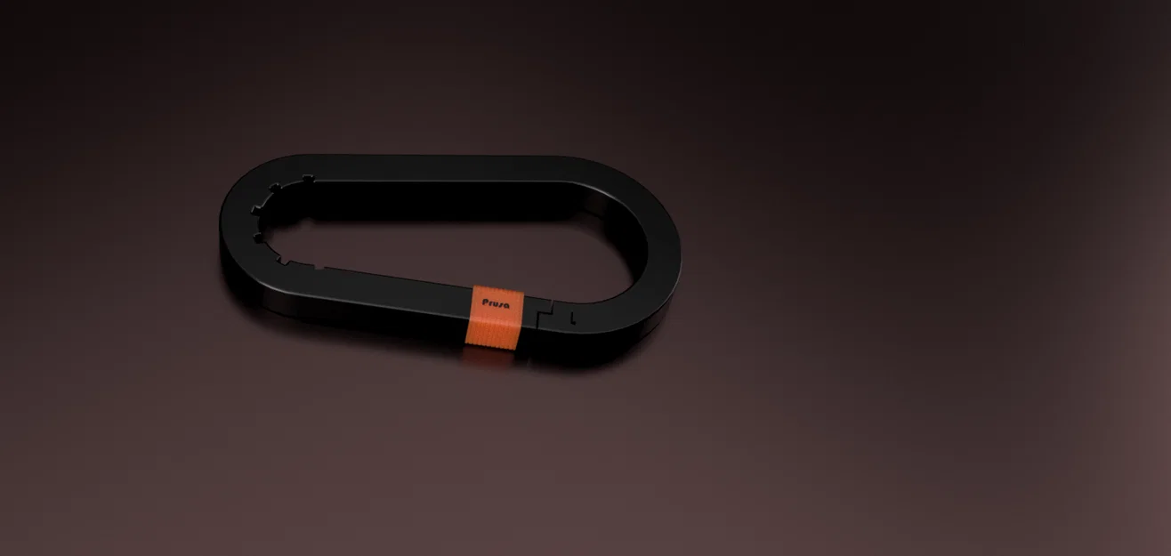 Mẫu móc khóa carabiner 2 phần in 3D tiện dụng - Image 3