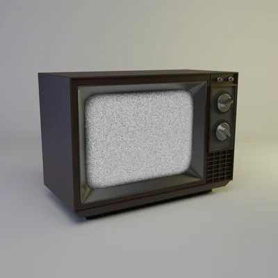 Mô hình tivi cổ điển (Old TV) - File in 3D phong cách Retro