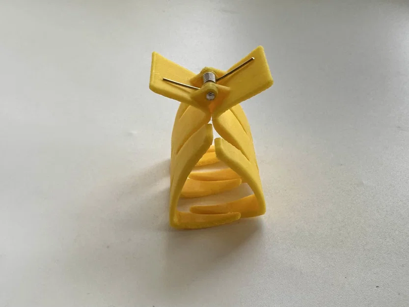 Mẫu in 3D Kẹp tóc (Hair Clip) thời trang, tận dụng lò xo cũ - Image 2