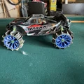Bộ mâm và lốp gai địa hình Paddle cho xe RC Traxxas Maxx - Thumbnail 1