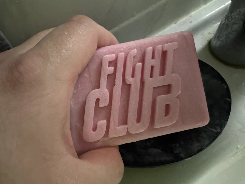 Khuôn xà phòng Fight Club (Fight Club Soap_mold/ Seifenform) - Image 1