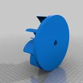 Cánh quạt Impeller 150mm hỗ trợ rãnh then cho dự án DIY - Thumbnail 1