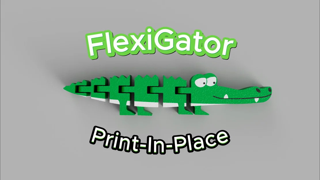 FlexiGator - Cá sấu Flexi khớp nối (Flexi Articulated Alligator) - Image 1