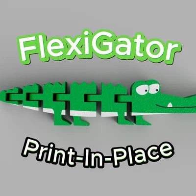 FlexiGator - Cá sấu Flexi khớp nối (Flexi Articulated Alligator)