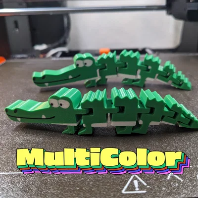 FlexiGator - Cá sấu Flexi khớp nối (Flexi Articulated Alligator)