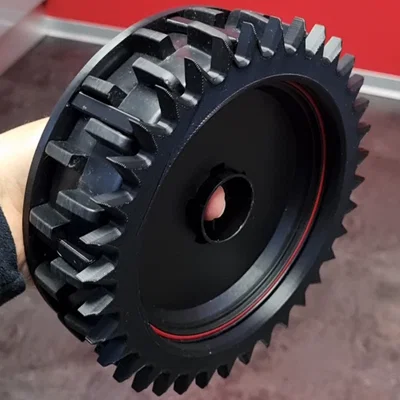 Gai bánh xe in 3D cho robot cắt cỏ Parkside - Tăng cường độ bám