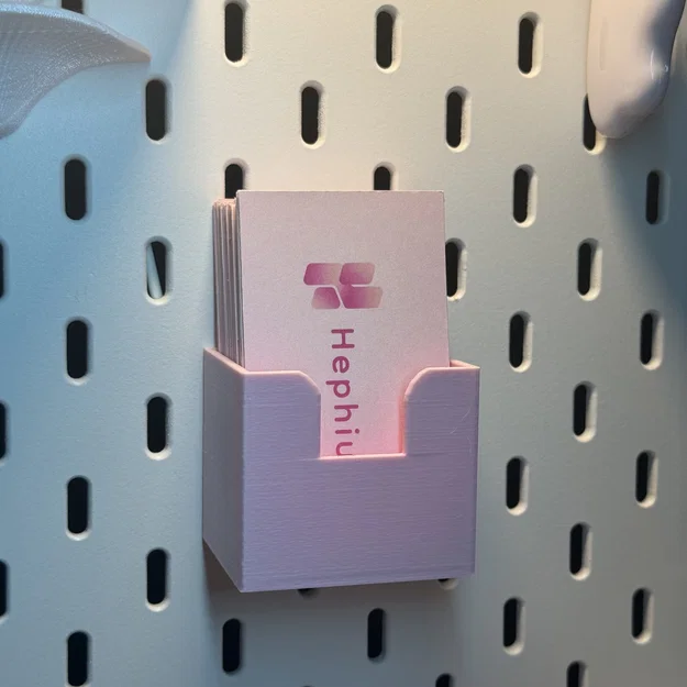 Khay đựng danh thiếp treo bảng IKEA Skadis in 3D - Image 1