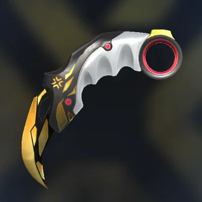 Mô hình dao Karambit Champions Valorant in 3D siêu đẹp