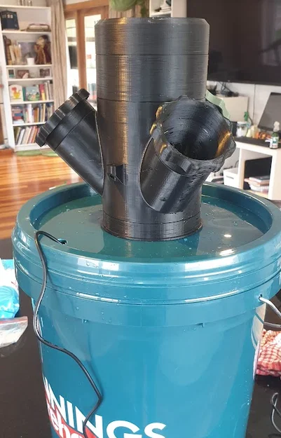Adapter Xô Thủy Canh 100mm (100mm Hydroponic Bucket Adapter) - Image 1