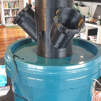 Adapter Xô Thủy Canh 100mm (100mm Hydroponic Bucket Adapter)