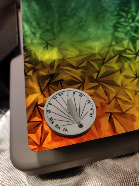 Mô hình Đồng hồ mặt trời bỏ túi siêu dễ thương - Image 4