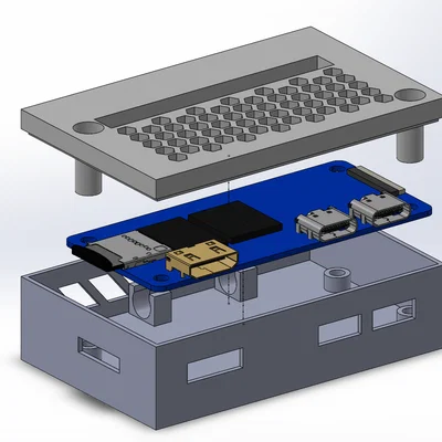 Vỏ case Orange Pi Zero 2W