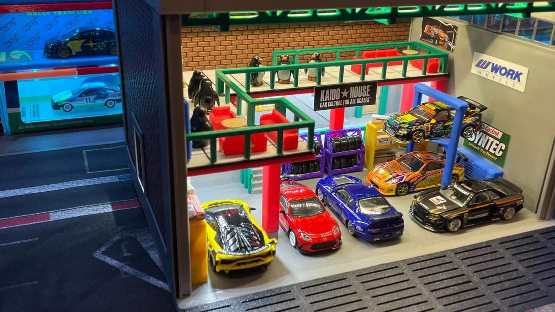 Gara Han – Fast & Furious Tokyo Drift (Cho xe Hot Wheels & tỉ lệ 1/64) - Image 2