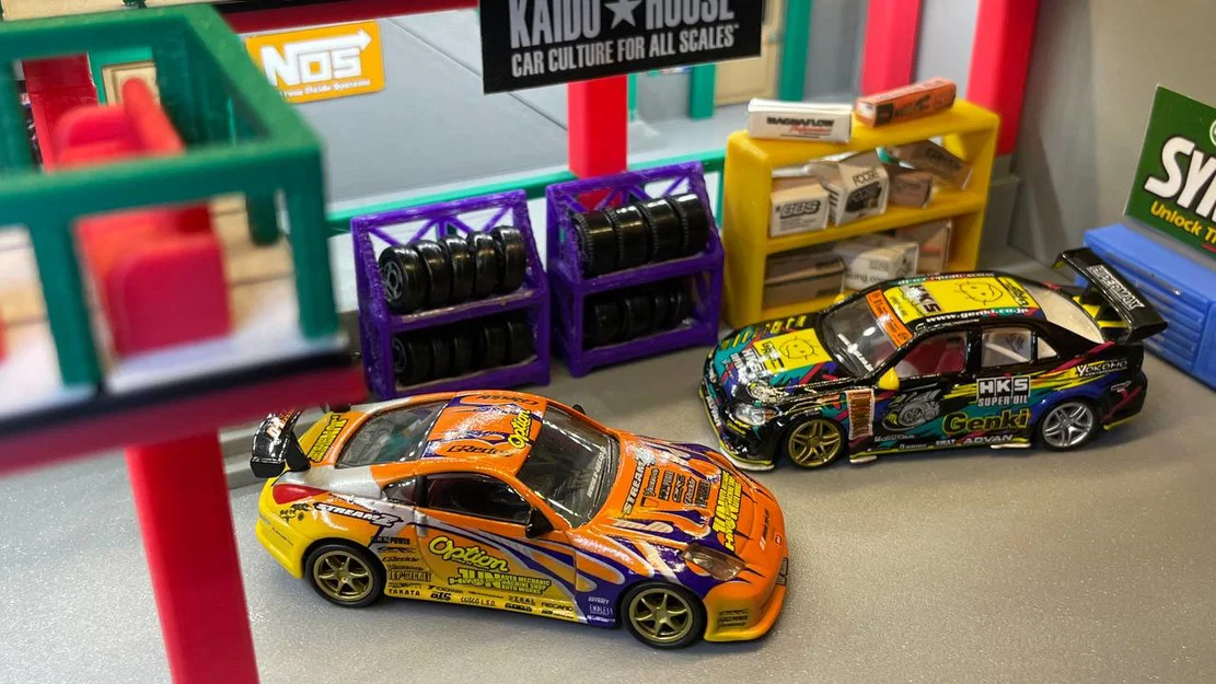 Gara Han – Fast & Furious Tokyo Drift (Cho xe Hot Wheels & tỉ lệ 1/64) - Image 3